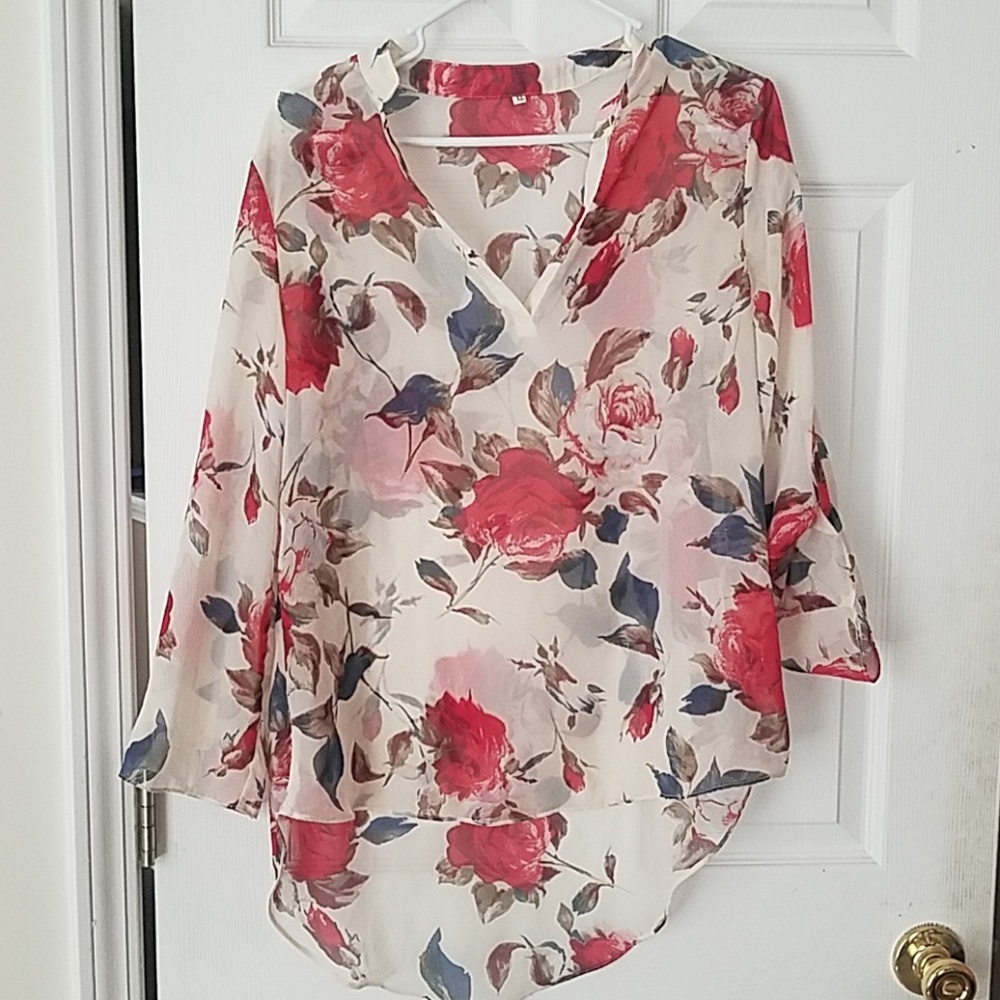 Floral blouse